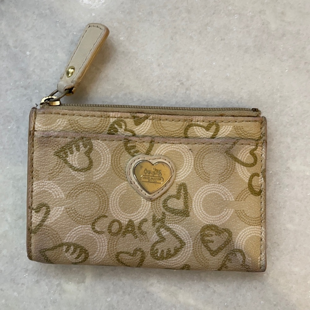 Coach change purse